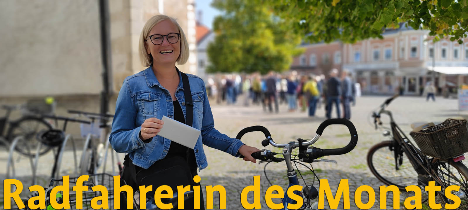 Radfahrerin des Monats Radfahrerin des Monats